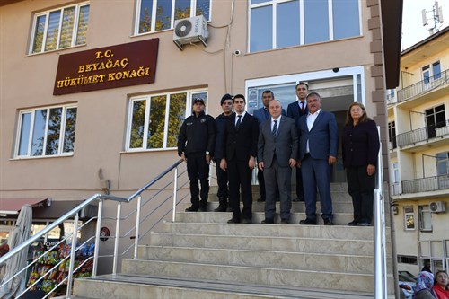 VALİMİZ SAYIN ÖMER FARUK COŞKUN' UN İLÇEMİZE ZİYARETİ